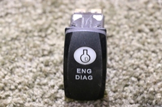 USED MOTORHOME ENG DIAG VL11 DASH SWITCH FOR SALE