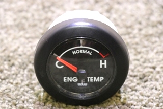 USED ENG TEMP 75262000001 DASH GAUGE RV PARTS FOR SALE