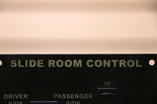 USED MOTORHOME SLIDE ROOM CONTROL SWITCH PANEL FOR SALE