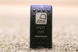 USED UTILITY LIGHT ON/OFF V1D1 DASH SWITCH RV PARTS FOR SALE