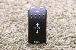 USED RV/MOTORHOME UP / DOWN VISOR VXD1 DASH SWITCH FOR SALE
