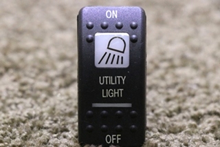 USED UTILITY LIGHT ON / OFF DASH SWITCH V1D1 RV PARTS FOR SALE