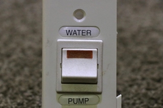 USED RV WATER PUMP SWITCH PANEL FOR SALE