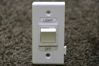 USED RV LIGHT ON/OFF SWITCH PANEL FOR SALE