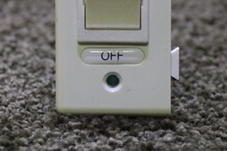 USED MOTORHOME ON / OFF LIGHT SWITCH PANEL FOR SALE