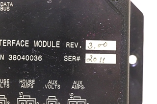 USED RV 38040036 ALADDIN DC INTERFACE MODULE FOR SALE
