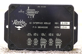 USED MOTORHOME ALADDIN 38040035 AC INTERFACE MODULE FOR SALE
