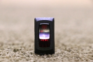 USED RV/MOTORHOME SMALL RED LIGHT ROCKER SWITCH FOR SALE