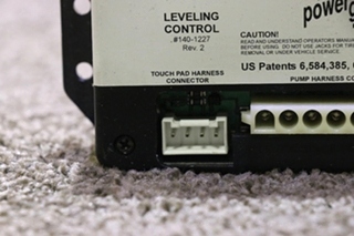 USED MOTORHOME 140-1227 POWER GEAR LEVELING CONTROL MODULE FOR SALE