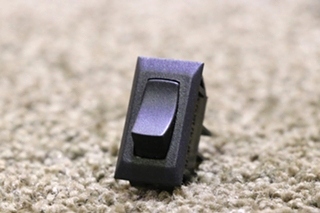 USED SMALL BLACK ROCKER SWITCH RV/MOTORHOME PARTS FOR SALE