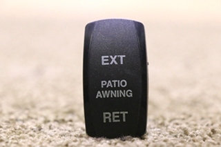 USED EXT / RET PATIO AWNING DASH SWITCH VLD1 MOTORHOME PARTS FOR SALE