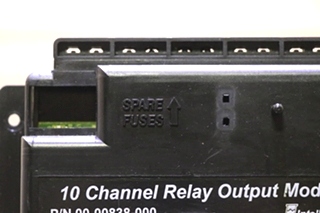 USED RV/MOTORHOME INTELLITEC 10 CHANNEL RELAY OUTPUT MODULE 00-00838-000 FOR SALE