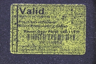USED VTL01A008-2 VALID FRONT LEVEL SENSOR MODULE RV/MOTORHOME PARTS FOR SALE