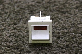 USED RV AMBER LIGHT WHITE ROCKER SWITCH FOR SALE