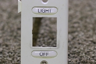 USED LIGHT ON / OFF SWITCH BEZEL MOTORHOME PARTS FOR SALE