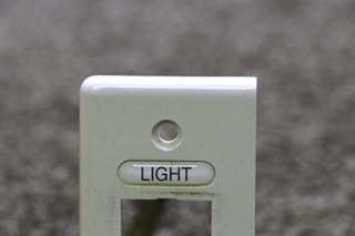 USED MOTORHOME LIGHT ON / OFF SWITCH PANEL BEZEL FOR SALE