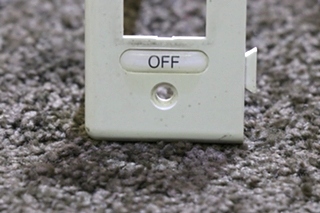 USED MOTORHOME LIGHT ON / OFF SWITCH PANEL BEZEL FOR SALE