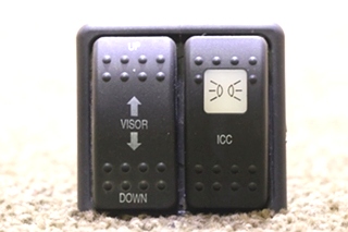 USED VISOR SWITCH & ICC SWITCH PANEL MOTORHOME PARTS FOR SALE