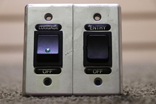 USED RV/MOTORHOME LUGGAGE & ENTRY SWITCH PANEL FOR SALE