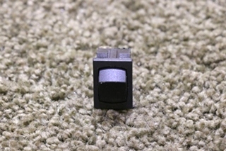 USED SMALL BLACK ROCKER SWITCH MOTORHOME PARTS FOR SALE