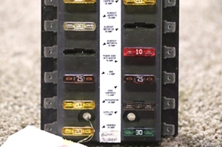 USED MOTORHOME 15600-20-11 BUSSMANN ATC FUSE PANEL FOR SALE