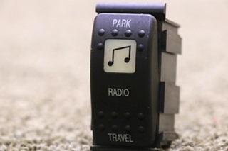 USED MOTORHOME RADIO PARK / TRAVEL DASH SWITCH FOR SALE