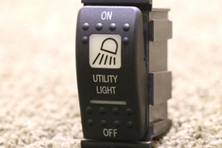 USED UTILITY LIGHT ON / OFF DASH SWITCH RV PARTS FOR SALE