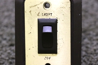 USED RV/MOTORHOME LIGHT ON / OFF SWITCH PANEL FOR SALE