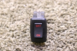 USED RV SMALL BLACK OFF / ON ROCKER SWITCH FOR SALE