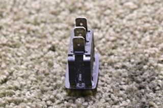 USED MOTORHOME SMALL BLACK ROCKER SWITCH FOR SALE