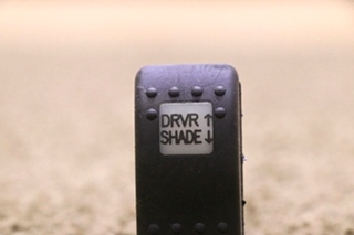 USED VXD2 UP / DOWN DRVR SHADE DASH SWITCH RV PARTS FOR SALE