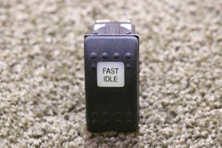USED FAST IDLE V2D1 DASH SWITCH RV PARTS FOR SALE