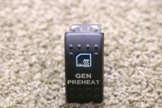 USED V2D1 GEN PREHEAT DASH SWITCH RV/MOTORHOME PARTS FOR SALE