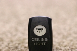 USED MOTORHOME CEILING LIGHT DASH SWITCH V4D1 FOR SALE