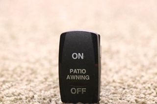 USED RV ON / OFF PATIO AWNING DASH SWITCH FOR SALE