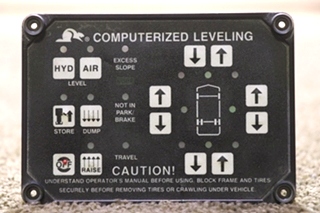 USED RV AP8554 BEAVER COMPUTERIZED LEVELING TOUCH PAD FOR SALE