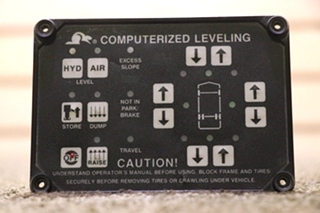 USED RV AP8554 BEAVER COMPUTERIZED LEVELING TOUCH PAD FOR SALE