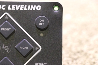 USED RV/MOTORHOME LCI ELECTRONIC LEVELING TOUCH PAD 10537C FOR SALE