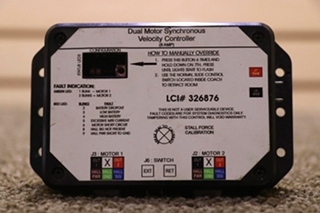 USED LCI DUAL MOTOR SYNCHRONOUS VELOCITY CONTROLLER 326876 RV/MOTORHOME PARTS FOR SALE
