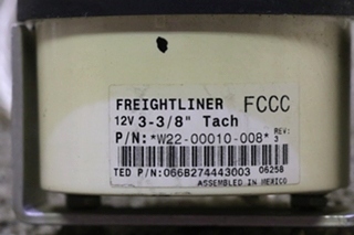 USED RV W22-00010-008 FREIGHTLINER TACHOMETER DASH GAUGE FOR SALE