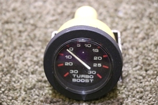 USED TURBO BOOST 10411 DASH GAUGE MOTORHOME PARTS FOR SALE