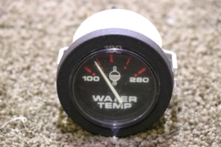 USED WATER TEMP DASH GAUGE RV PARTS FOR SALE
