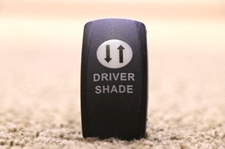 USED UP / DOWN DRIVER SHADE DASH SWITCH MOTORHOME PARTS FOR SALE