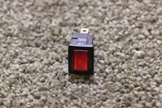 USED MOTORHOME SMALL RED ROCKER SWITCH FOR SALE