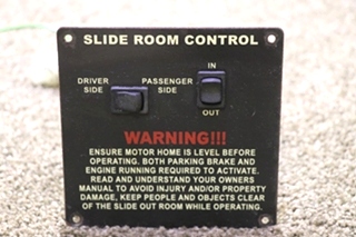 USED SLIDE ROOM CONTROL SWITCH PANEL MOTORHOME PARTS FOR SALE