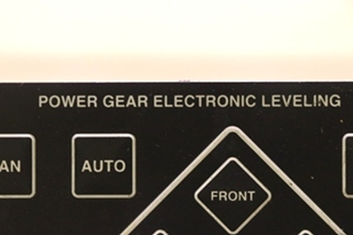 USED MOTORHOME POWER GEAR 140-1226 ELECTRONIC LEVELING TOUCH PAD FOR SALE
