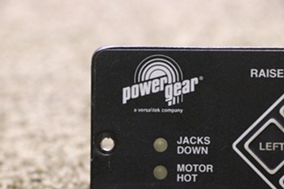 USED 500210 POWER GEAR LEVELING TOUCH PAD RV PARTS FOR SALE