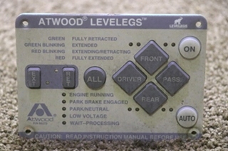 USED ATWOOD LEVELEGS 66273 LEVELING TOUCH PAD MOTORHOME PARTS FOR SALE