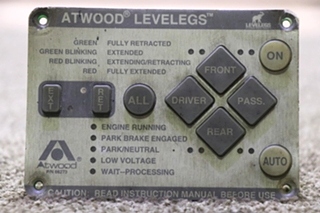 USED ATWOOD LEVELEGS LEVELING TOUCH PAD 66273 RV/MOTORHOME PARTS FOR SALE
