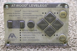USED ATWOOD LEVELEGS LEVELING TOUCH PAD 66273 RV/MOTORHOME PARTS FOR SALE